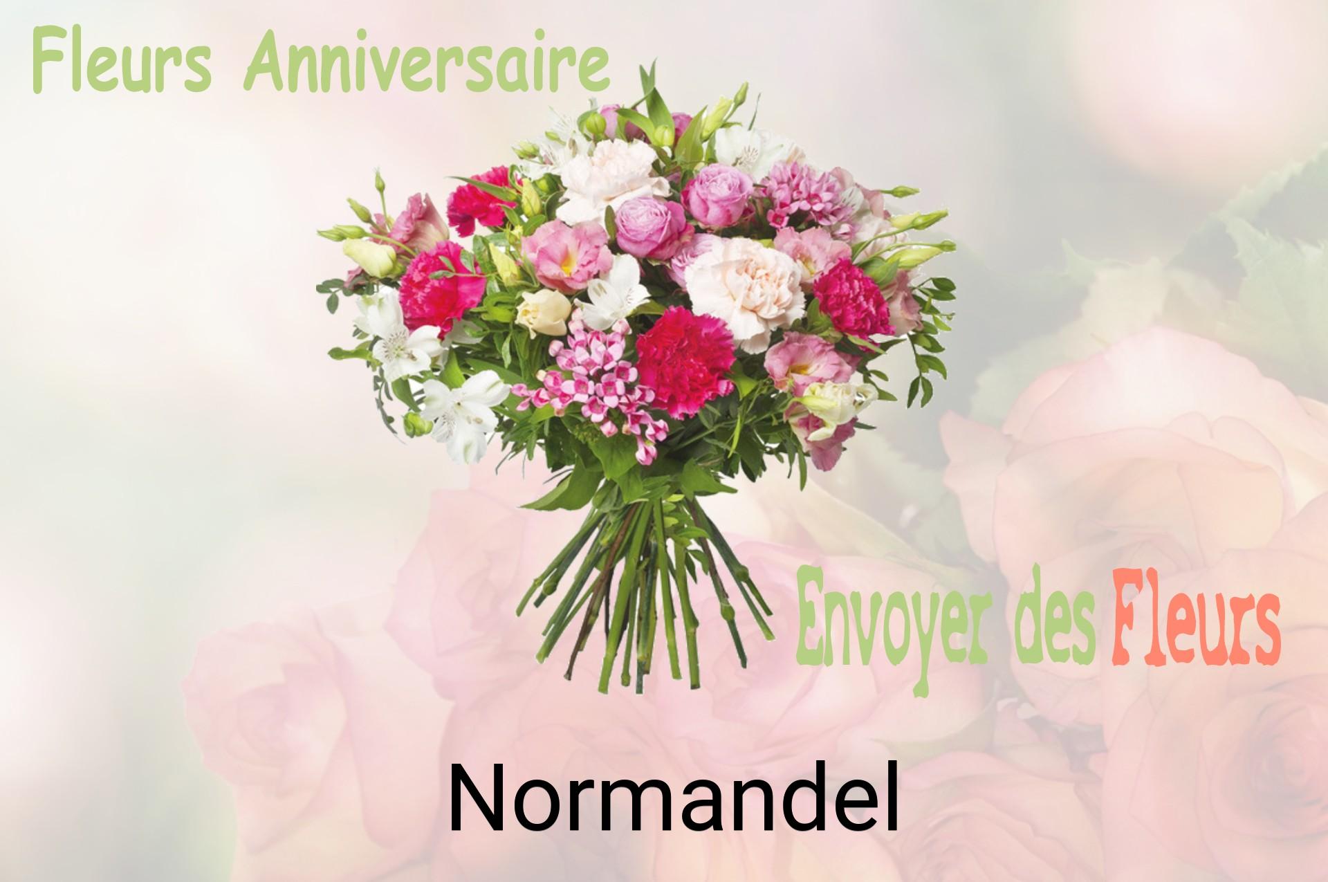 Bouquet de fleurs d’anniversaire livré à Normandel